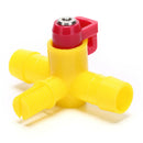 10sets chicken waterer cups bird feeding cup quail bird poultry cage automatic F