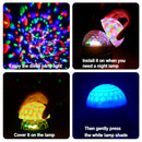 Mini Magic LED Night Light Remote Voice Control Stage Projector Lamp (EU)