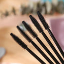 50Pcs Makeup Disposable Rotate Eyelash Brow Oblique Design Brush Cosmetic Tools