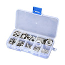 360x Stainless Steel Flat Washers M2 M2.5 M3 M5 M5 M6 M8 M10 & Storage Box