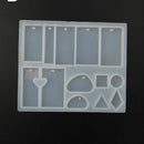 Pendant Fashion Scrapbooking Silicone Mould DIY Decorative Craft Jewelry Ma I4K8