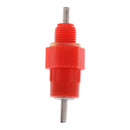 40 Pieces Automatic Poultry Nipples - Drinker Waterer for Chicken ducks Quail or