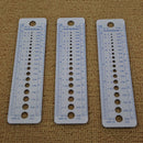 High Quality 1 PCS Knitting Needle Ruler Plastic Sweater Weaving Tools