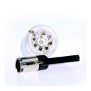 7 pins Tubular Lock Transparent practice lock with New key D2S5