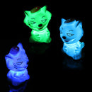 Popular Colorful LED Lights Big Gray Wolf Home Night Light Chistmas Light