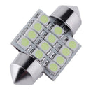 11pcs T10 3030 SMD LED Car Interior Reading Light License Plate Lamp Bulbs