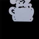 Cup of Flower Metal Cut Dies Stencils For DIY Scrapbook DIY Album CardsDecor %o
