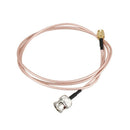 2PCS 39-inch SMA male to BNC Male Adapter Connector RF coaxial Pigtail cabl Z2B9