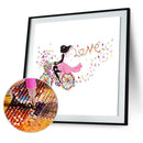 Bicycle Girl 5D Diamond Painting Embroidery DIY Cross Stitch Home Decor