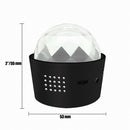 Mini Wireless Disco Ball Light Sound Activated Led Party Strobe Car Light P X2M6