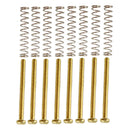 16x Replacement Electric Guitar Humbucker Pickup Ring Frame Screws&Springs