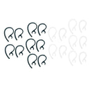 20x Clamp Earhook Ear Hook Loop Clip For Universal Wireless Headsets Hooks
