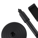 Phone Stand, ABS Retractable Height Adjustable Cell Phone Stand for Desk, Phone