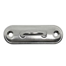 304 Stainless Steel Oblong Pad Eye Plate, Marine Hardware Staple Hook Loop