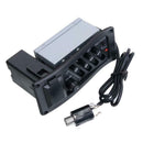 4-Band Eq Equalizer Piezo Pickup Eq-7545R Acoustic Guitar Preamp Tuner