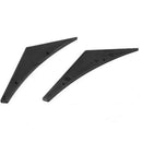 Universal Car Front Bumper Lip Splitter Body Spoiler Canards Refit Kits Black  Z