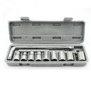 10 Pcs 1/2 Socket Wrench Spanner Set Automobile Repair Tool Box Precision S