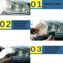 Auto Car Headlight Maintenance Clean Polish Repair Fluid Removes Scratches US