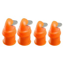 4x Gardening Silicone Thumb  & Finger Cots Thumb  Picker For Fruit Veg