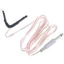 Metal Head Transparent Microphone Clip cord Tattoo Hook Line Tattoo Switch OZ