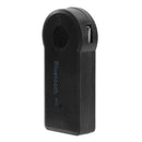 3.5mm Jack Handsfree Mini Auto Wireless Bluetooth Music Receiver Car Kit w/Mic