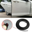 5M Black Car Side Door Edge Defender Protector Trim Guard Protection Strip 16FT