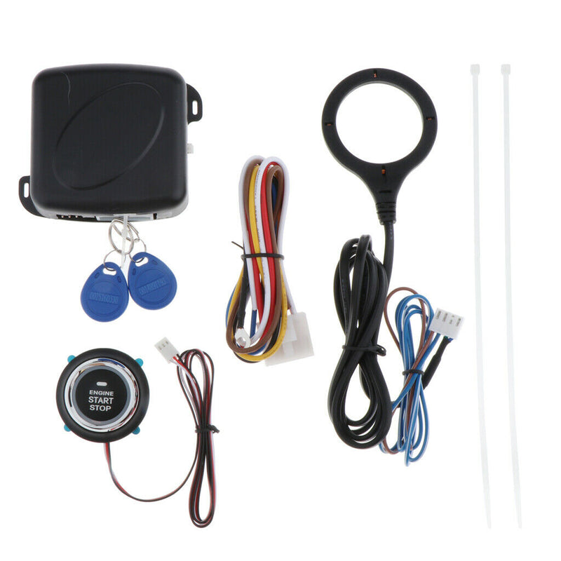 1 Set Universal DC12V Auto Car Alarm Start Stop Engine Push Button Entry