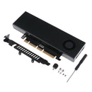 12V+3.3V M.2 NVMe To PCIE3.0 Cooling Fan Case SSD Dual Interface