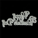 Happy Valentine Day  Metal Cutting Dies For DIY Scrapbooking Album Paper CardsSP
