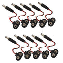 5PCS T type 9V DC Battery Power Cable Barrel Jack Connector for Arduino Hn