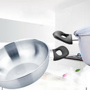 Metal Pan Cooker Short Side Handles Pot Hand Grip Replace w/ Screws Ship