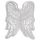 Craft Metal Cutting Dies Cut Die Angel Heart Wings Decoration Album Paper C D7K6