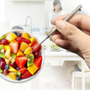 Portable Reusable Travel Titanium Alloy Toothpick+Toothpick Protective Holder