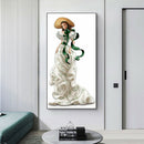 DIY Full Round Diamond Painting Dress Lady Handmade Picture Crafts (A1701)