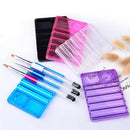 1Pcs Crystal Nail Art Brush Holder Display Stand Rest Tools For Brush Pen T P2L8