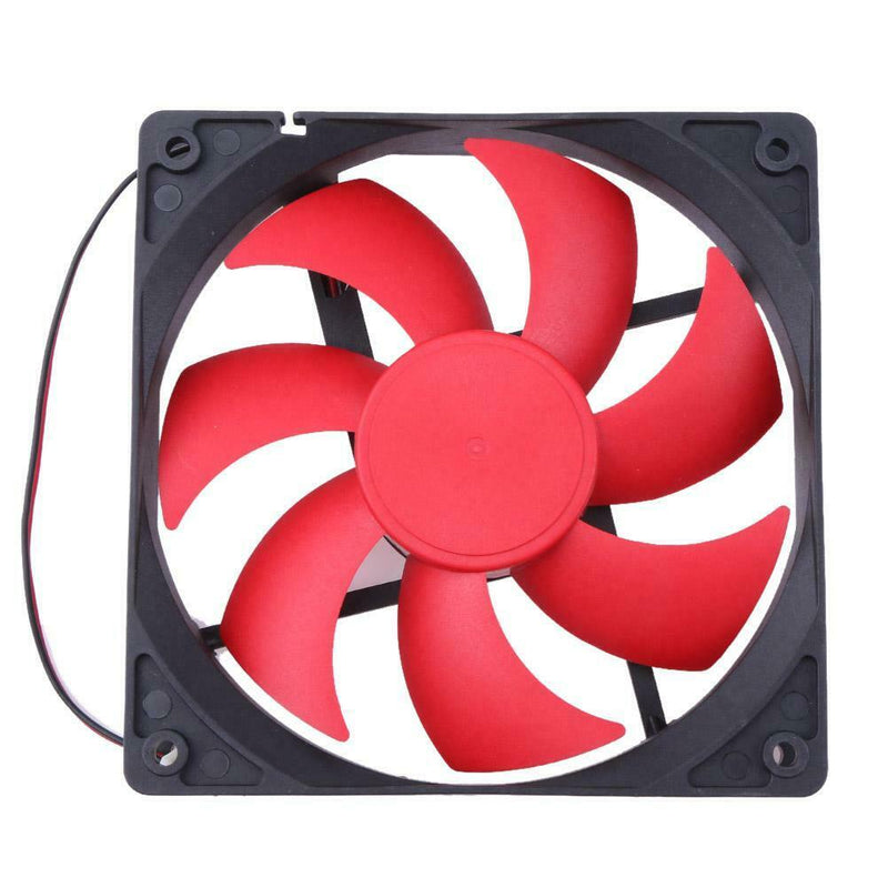 12cm 120mm DC12V 1800R 120x120x25mm  2Pin Cooling Fan for PC