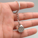 Creative Dice Keychain Key Chain Key Fob Gambling Props Keyring Key Holder Gifts