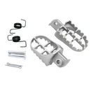 Motorcycle Foot Pegs Rests Pedal Replacement Kit for Yamaha PW50 PW80 Pit Bike