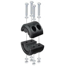 Black Universal Rubber Winch Cable Hook Stopper Line Saver For ATV UTV HKO