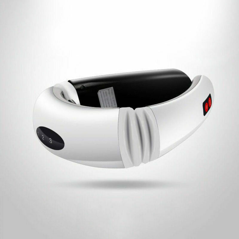 Electric Pulse Neck Massager Magnetic Therapy Vertebra Treatment PAIN RELIEF New