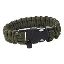 Paracord Parachute Cord Survival Bracelet - OD Green D4B7