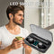F9 TWS Wireless LED Display Headset Bluetooth Touch Headphone w/Charge Box A