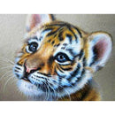 5D DIY Diamond Painting Full Round Drill Tiger Embroidery Wall Art (A398)