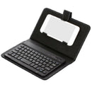 Wireless Bluetooth Mobile Phone Keyboard With Pu Leather Case Mini Wireless R6T2