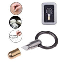 Stainless Steel Multi-Function EDC Portable Mini Tool, Key Ring Pendant ToolV6N1