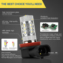 2x 9006 SMD 3030 LED Bulb Lamp Car Fog Driving Running Light Lamps White 12V New