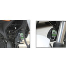 12V 110dB Waterproof Motorcycle Truck Loud Snail Siren Horns 510Hz Black