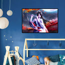 1000pcs DIY Woman Playing Flute Jigsaw Puzzle Toys Room Decoration Picture