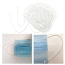 100Pieces Elastic Stretch Cord for Clothes Dress Sport Pant Sewing Trimming