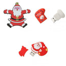 Mini Merry Christmas Santa 32GB U-Disk Memory Stick Pen Flash Drive USB 2.0